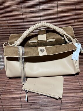 Street Level LA - “PETA Approved Vegan Leather” Handbag -2Pc matching set